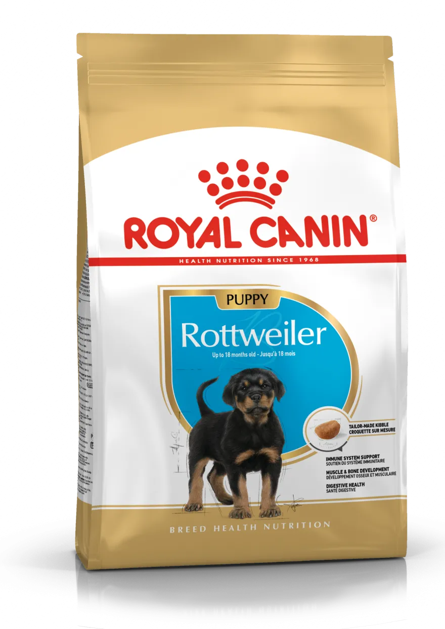 Rottweiler valp tørrfôr for valp 12 kg