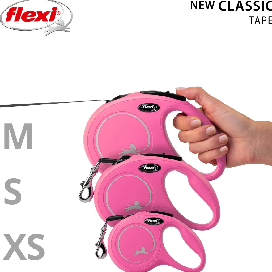 Rullebånd New Classic Tape, 5m, M, maks 25kg, Rosa