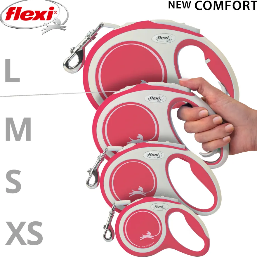 Rullebånd New Comfort Tape, 5m, M, maks 25kg, Rød