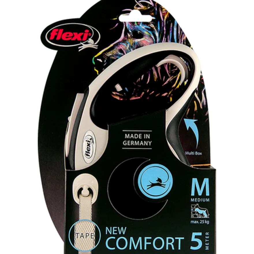 Rullebånd New Comfort Tape 5m, M max 25kg, Svart