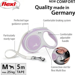 Rullebånd New Comfort Tape, 5m, S, maks 15kg, Rosa