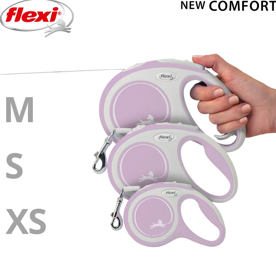 Rullebånd New Comfort Tape, 3m, XS, maks 12 kg, Rosa