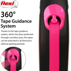 Rullebånd New Neon Tape, 5m, S, maks 15kg, neonrosa