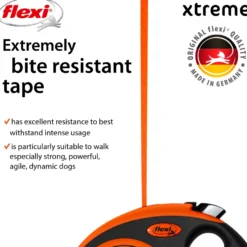 Rullebånd New Neon Xtreme Tape 5m, S, maks 20kg, Oransje