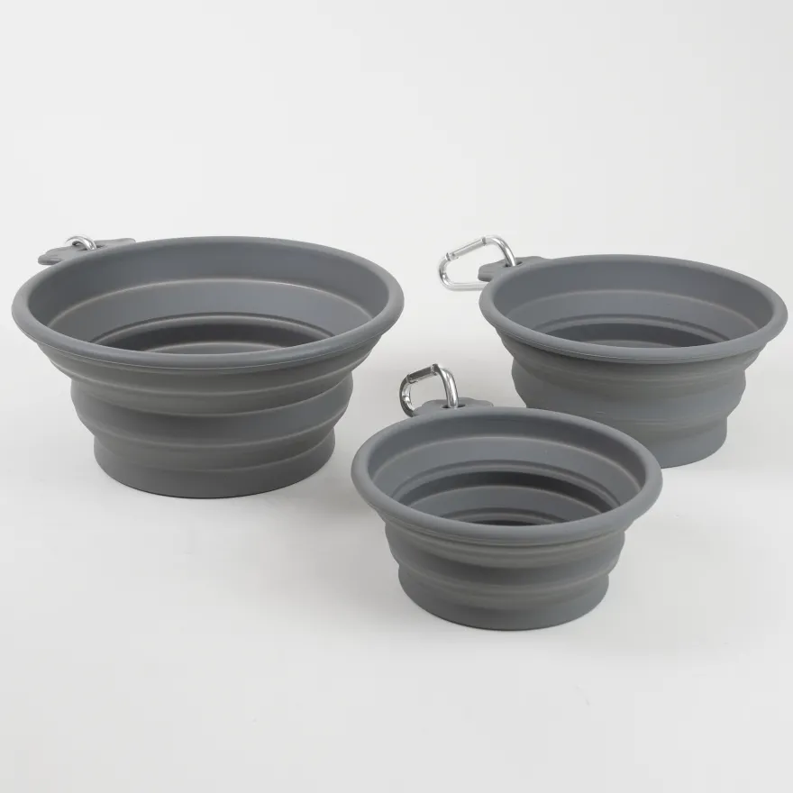 Sammenleggbar reiseskål Soft Rosa M/L 400 ml, 14x12,5 cm, 14x12,5 cm