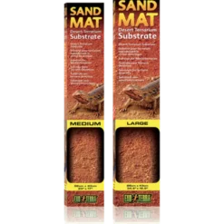 Sandmatte - Substrat for ørkenterrarium Brun 88 x 43 cm