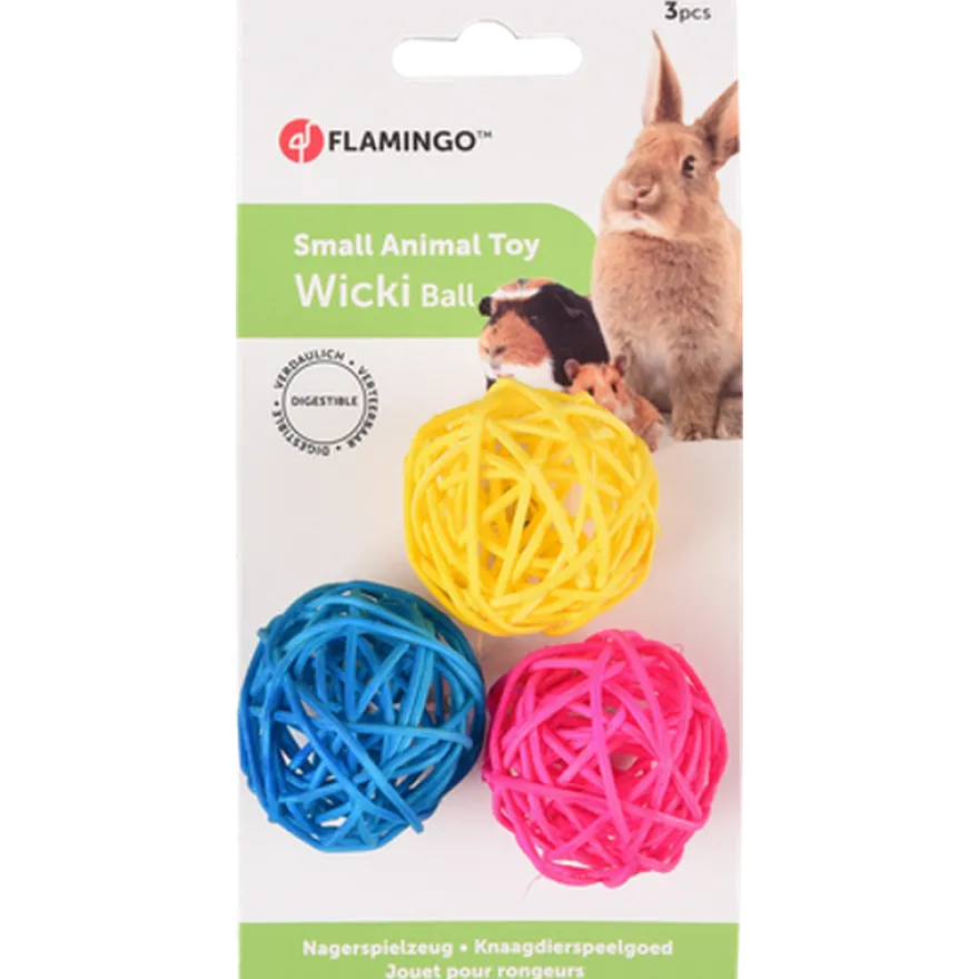 Sat Wicki Ball/Fuchshia Mix 3-pk.