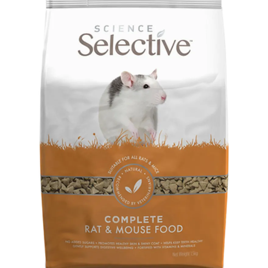 Science Selective rotte og mus 1,5 kg