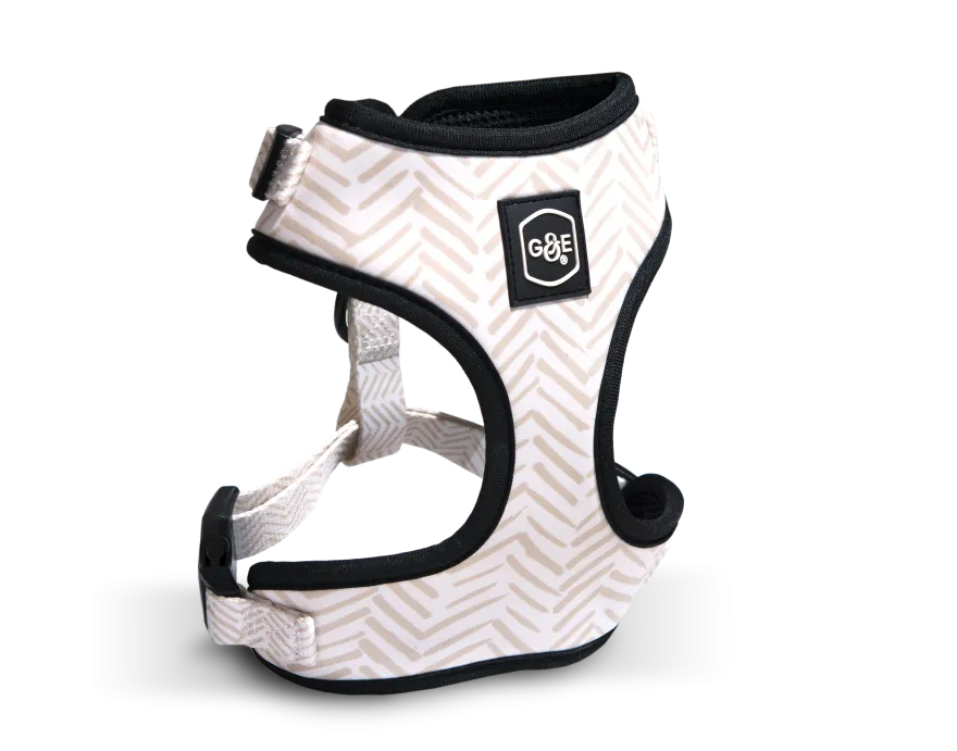 Sele Chicish Soft XS, Hals 29-36cm, Bryst 36-48cm, Mønstret