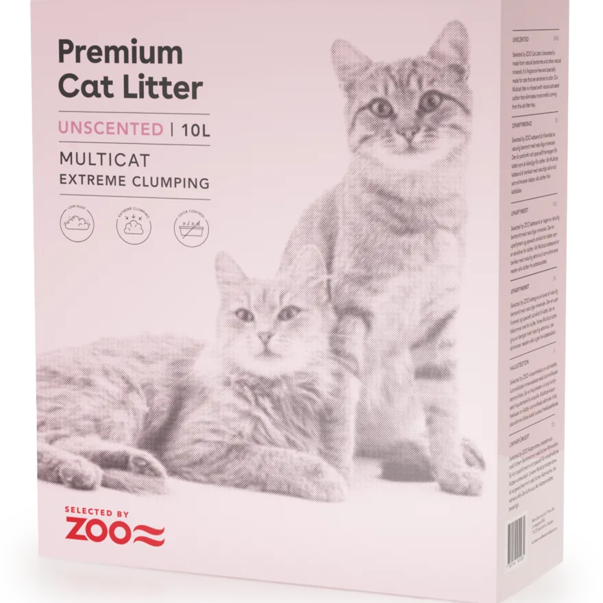 Selected by ZOO Kattesand Unscented Multicat 10L