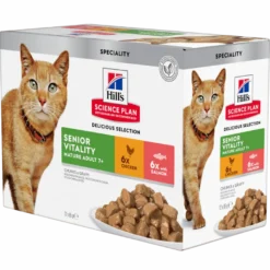 Senior Vitality Chicken & Salmon 85 g x 12