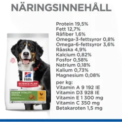 Senior Vitality Large Mature Adult 6+ 14 kg