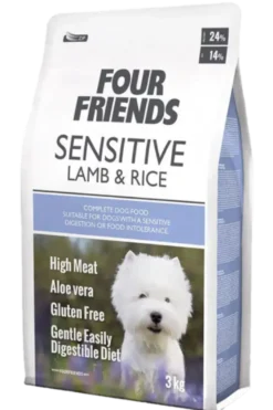 Sensitive tørrfôr med lam og ris 3 kg
