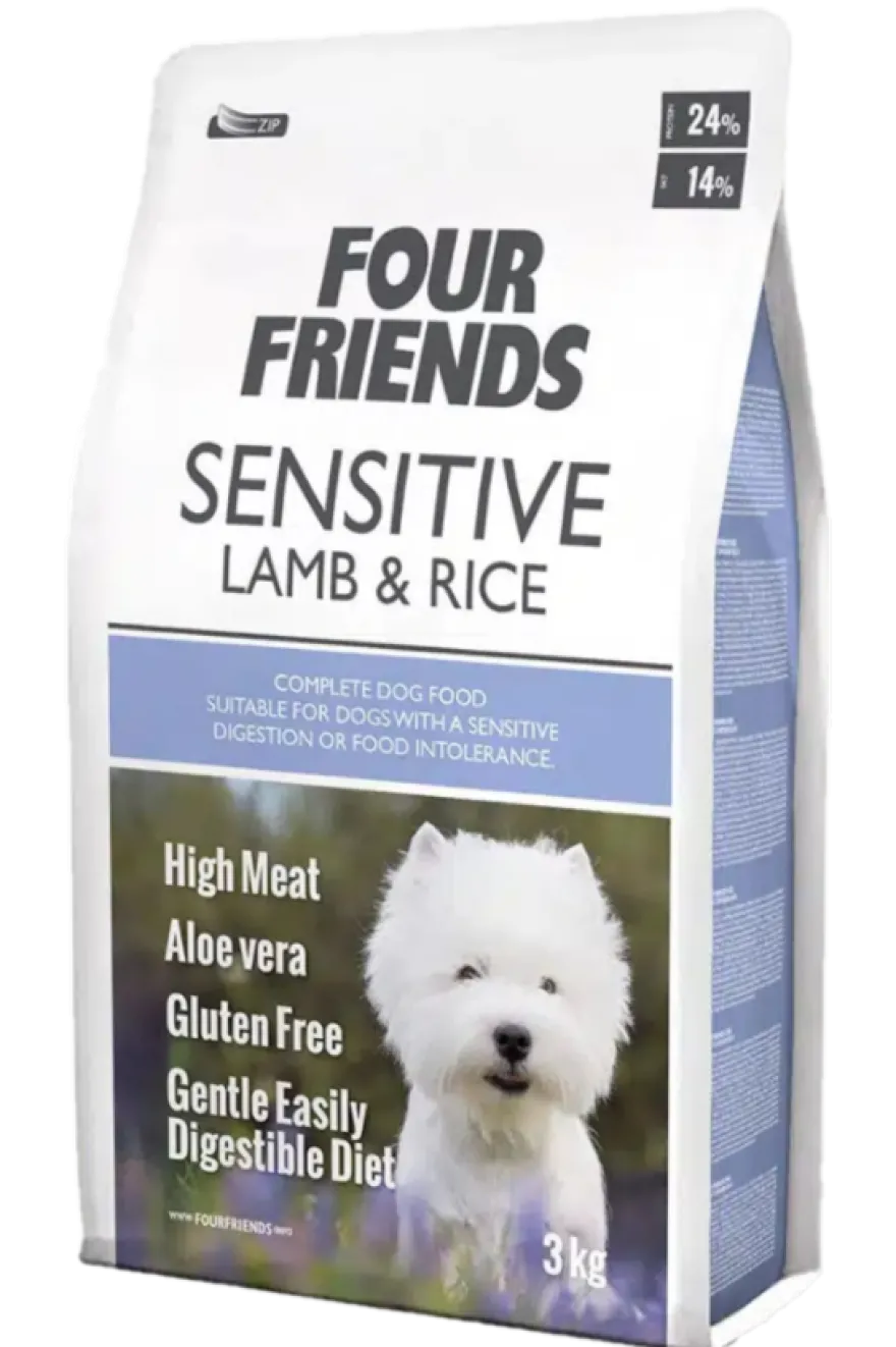 Sensitive tørrfôr med lam og ris 3 kg