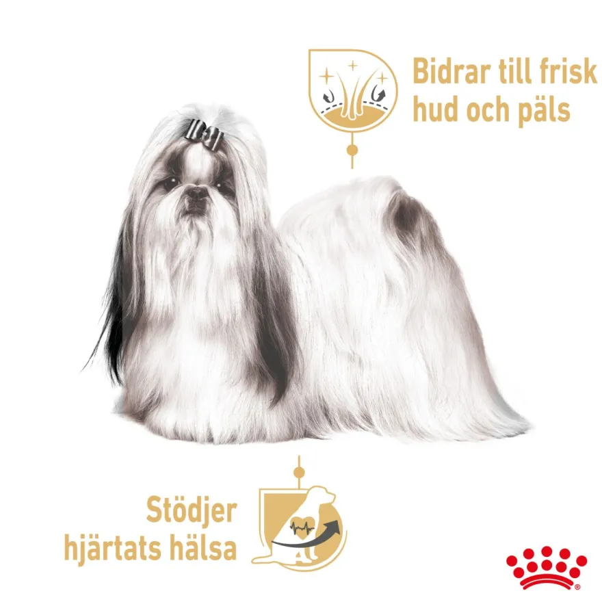Shih Tzu Adult Våtfôr for hunder 85 g x 12 stk