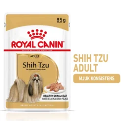 Shih Tzu Adult Våtfôr for hunder 85 g x 12 stk