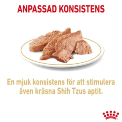 Shih Tzu Adult Våtfôr for hunder 85 g x 12 stk