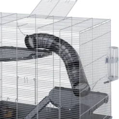 Smådyrsrør Buet Transparent 25 cm