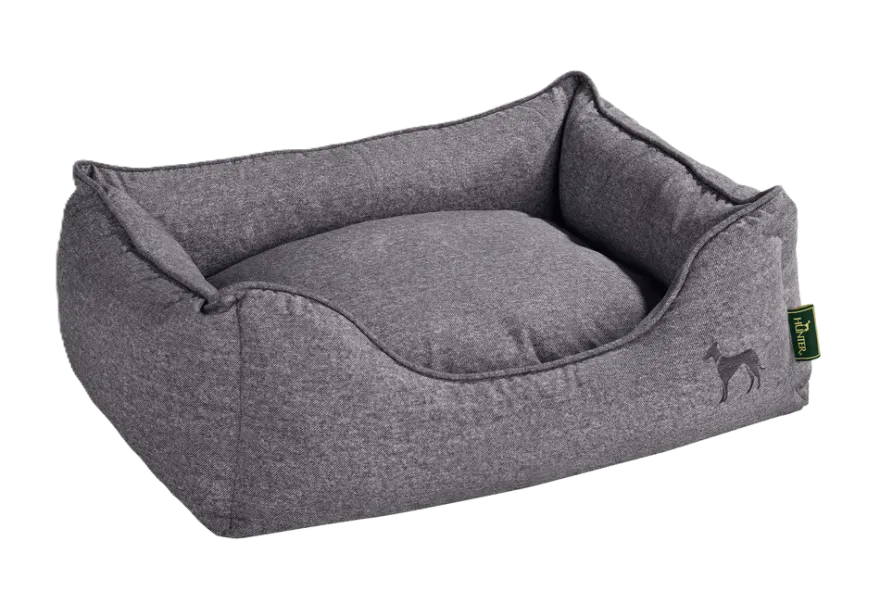 Sofa Boston Microfiber Grey 100x70 cm