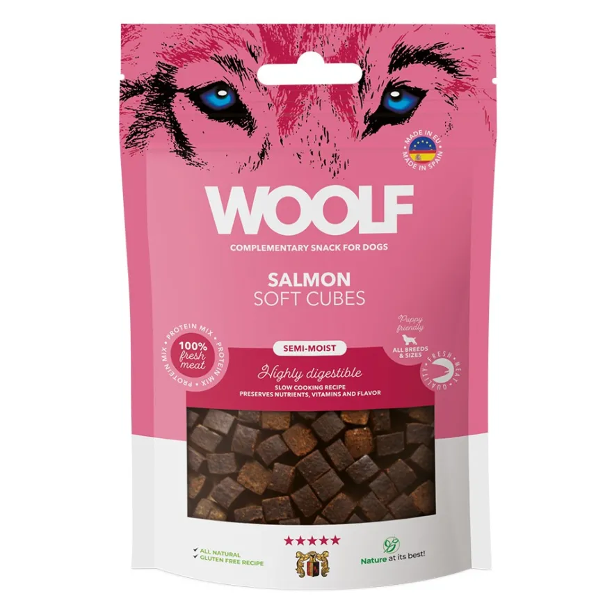 Soft Cubes - Salmon 100g