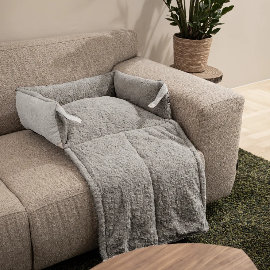 Sovesofa Soya, M, 60x50x17cm, Grå