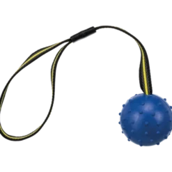Sportsball med stropp i naturgummi 6 cm/35 cm