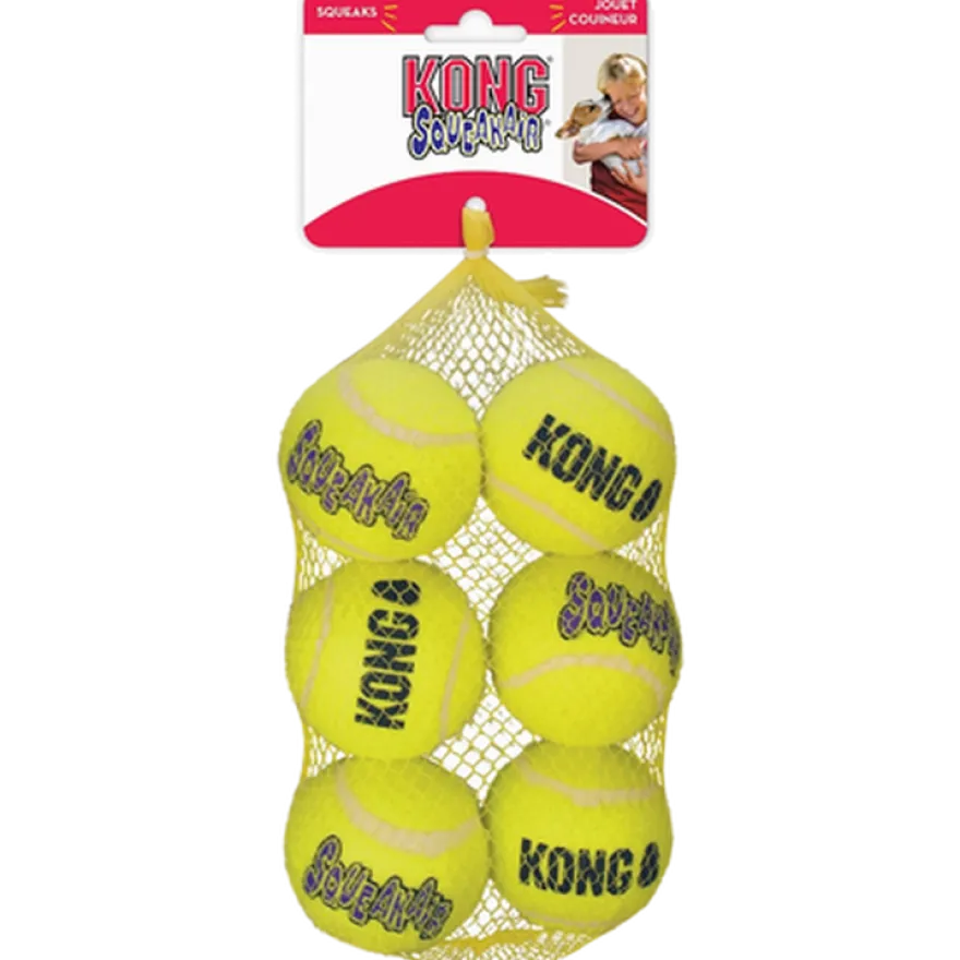 Squeakair Tennisball M 6stk, 6cm