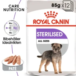 Sterilisert Adult Loaf Våtfôr for hunder 12 x 85 g