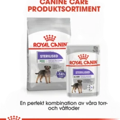 Sterilisert Adult Mini tørrfôr for hunder 8 kg