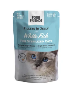 Sterilisert katt i gelémiks 12-pk.