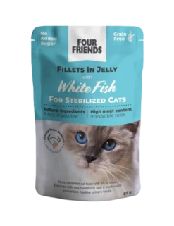 Sterilisert katt i gelémiks 12-pk.