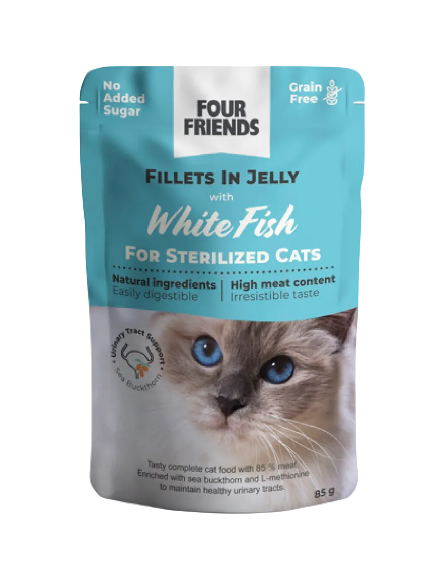 Sterilisert katt i gelémiks 12-pk.