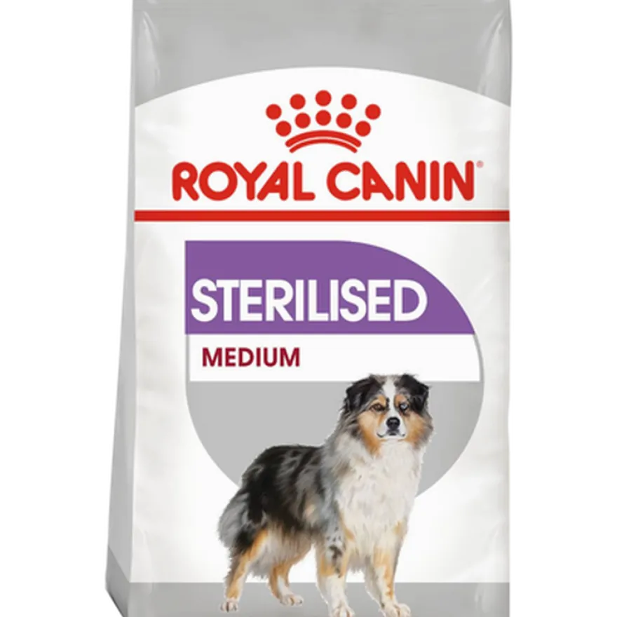 Sterilisert tørrfôr for voksne medium hunder 3 kg