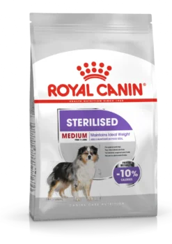 Sterilisert tørrfôr for voksne medium hunder 3 kg