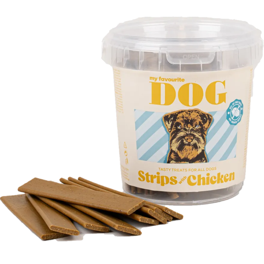 Strips med kylling 500 g