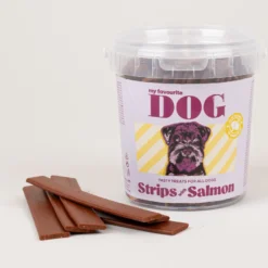 Strips med laks 500 g