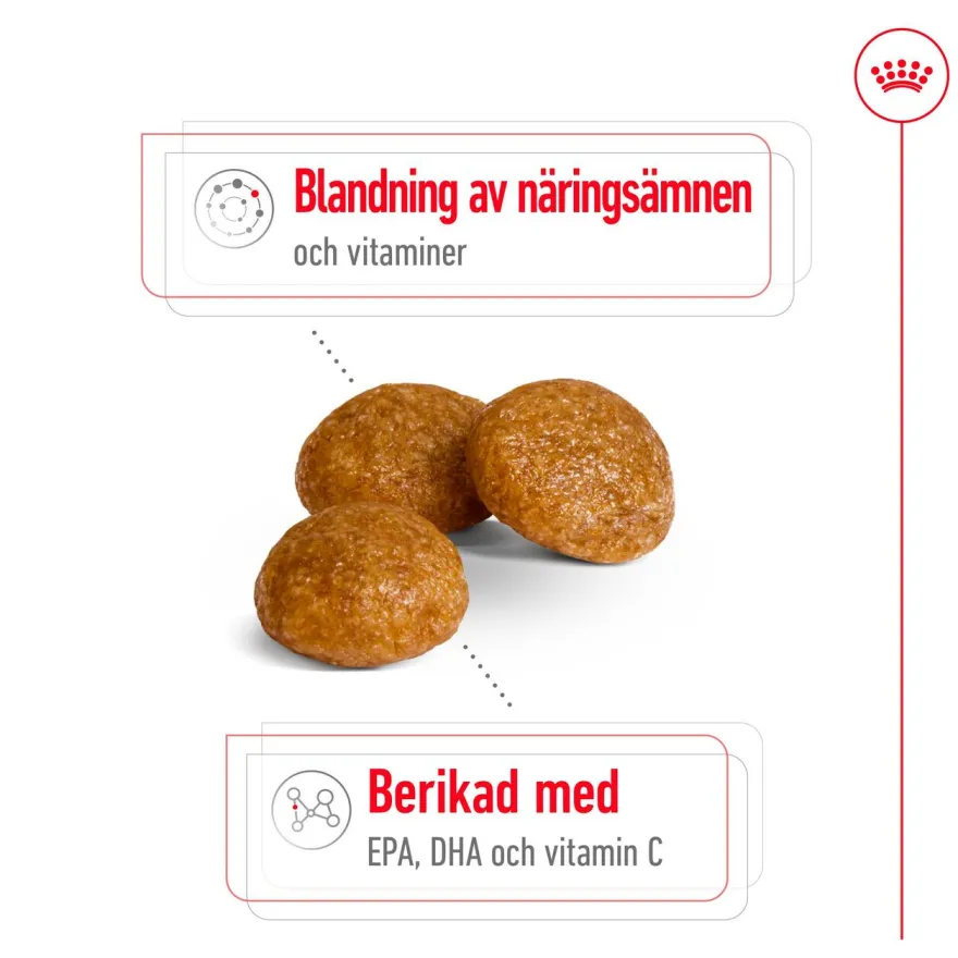 Størrelse X-Small Adult 8+ Tørrfôr til hund 1,5 kg