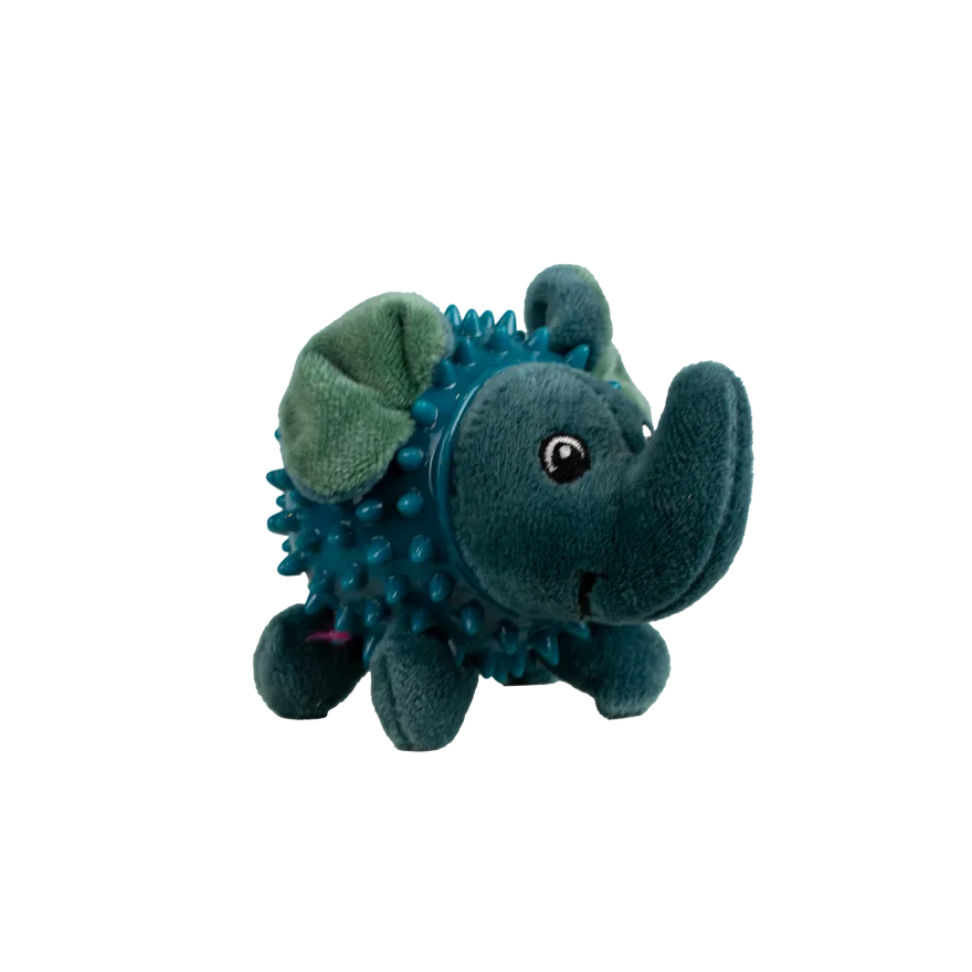 Taggis Hundeleke Elefant 11 x 8 x 8 cm Turkis