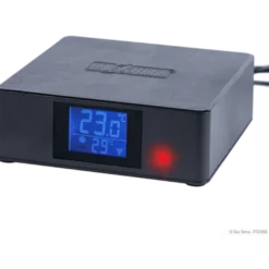 Termostat - elektrisk av/på-termostat svart 100 W