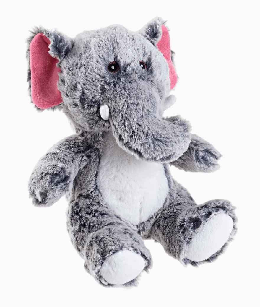 Toy Dog Faro Elephant Grey 19 cm