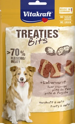 Treaties Bits m Leverpølse 120g