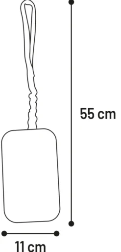 Treningsleketøy Chaser Kaninpels, Blandede farger, 55 cm