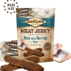Tørket and med sildefilet 100 g