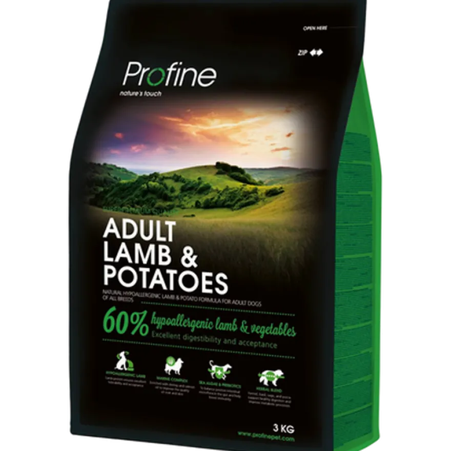 Tørrfôr Adult Lam & Poteter 12 kg