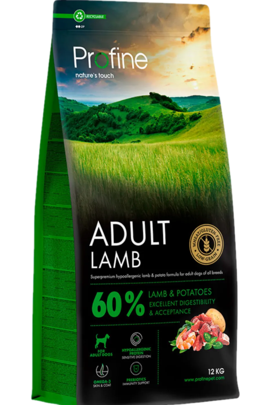 Tørrfôr Adult Lam & Poteter 12 kg