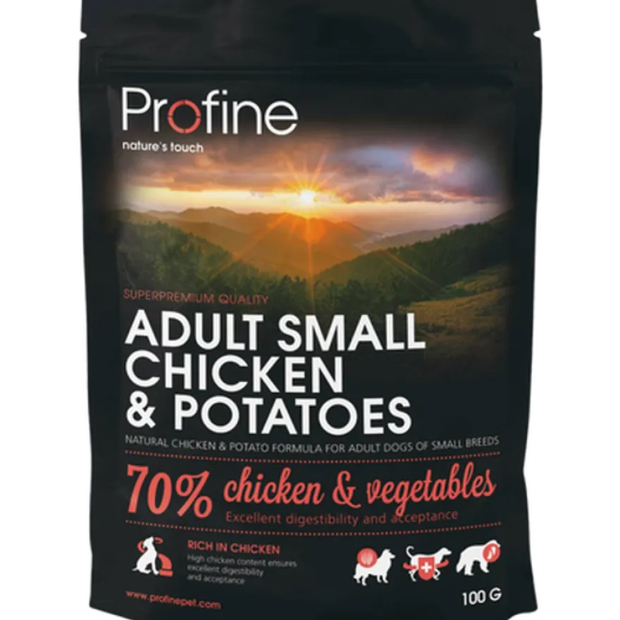Tørrfôr Adult Small Kylling & Poteter 2 kg