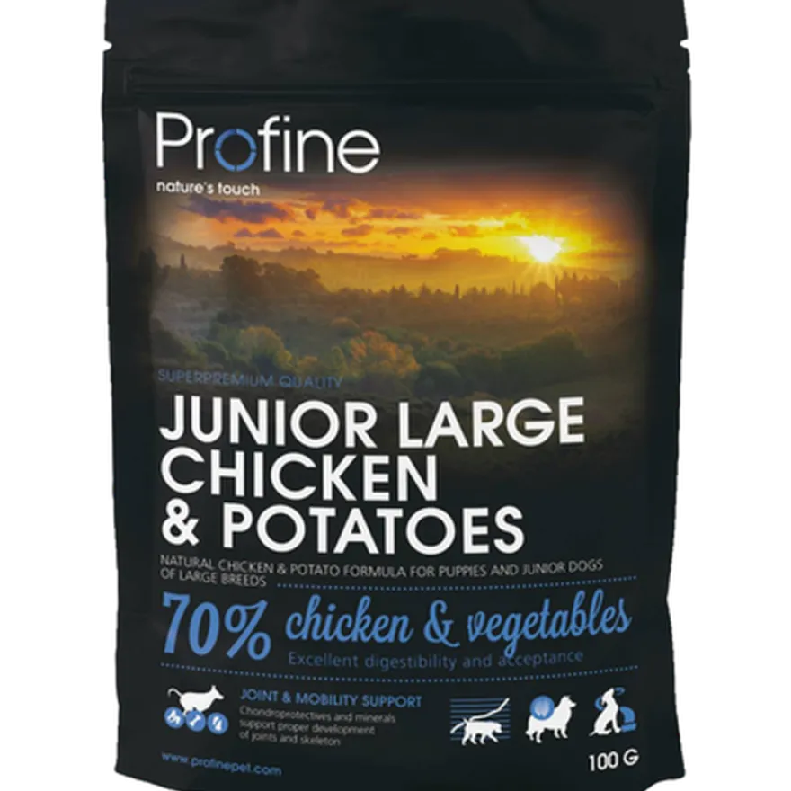 Tørrfôr Junior Large Kylling & Poteter 12 kg