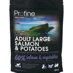 Tørrfôr til hund Adult Large Laks og poteter 3 kg