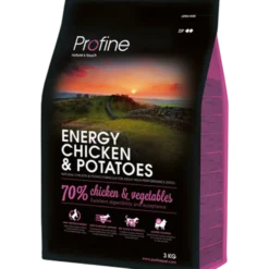 Tørrfôr til hund Energy Kylling & Poteter 3 kg