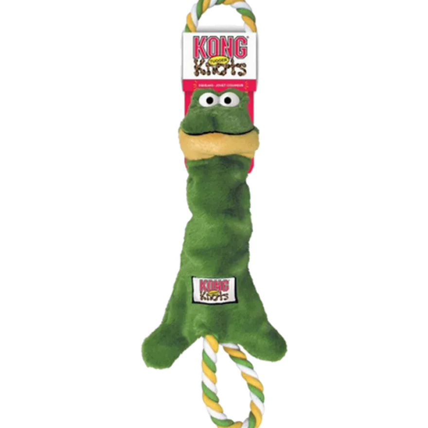 Tugger Knots Frog Hundeleketøy Small/Medium 39cm